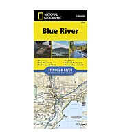 Fishing And River Map: Blue River